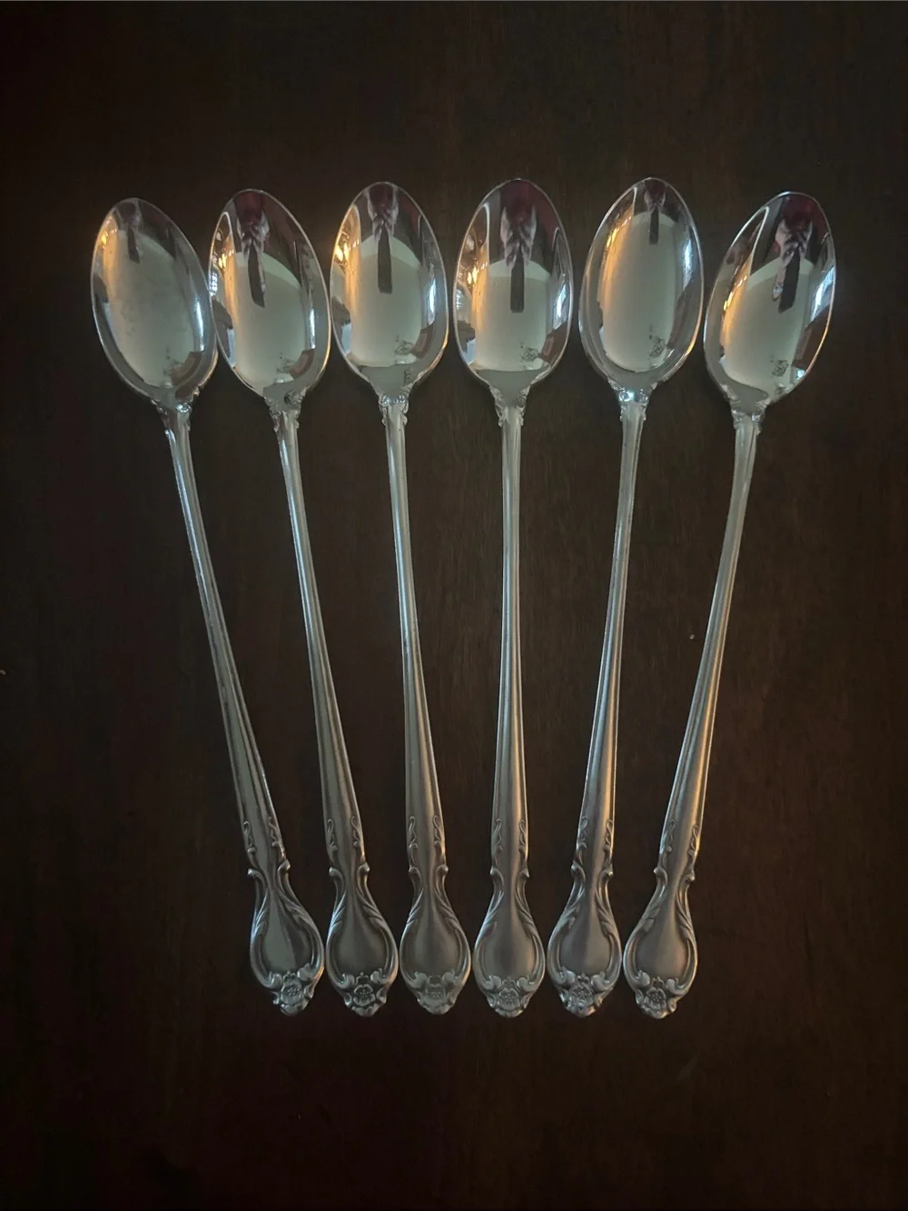 (6) Iced Tea Spoons 